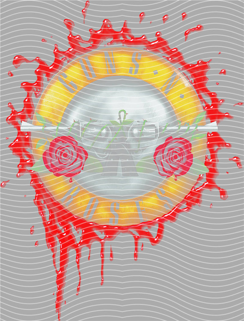 Metal band half tone-MB 496